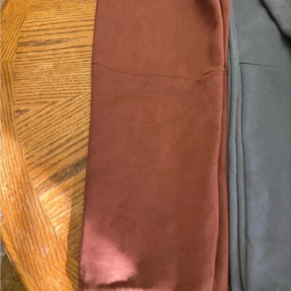 Lot of 4 New with Tags  Cozy Jogger Pants - Gray, Green, Brown - Picture 4 of 11